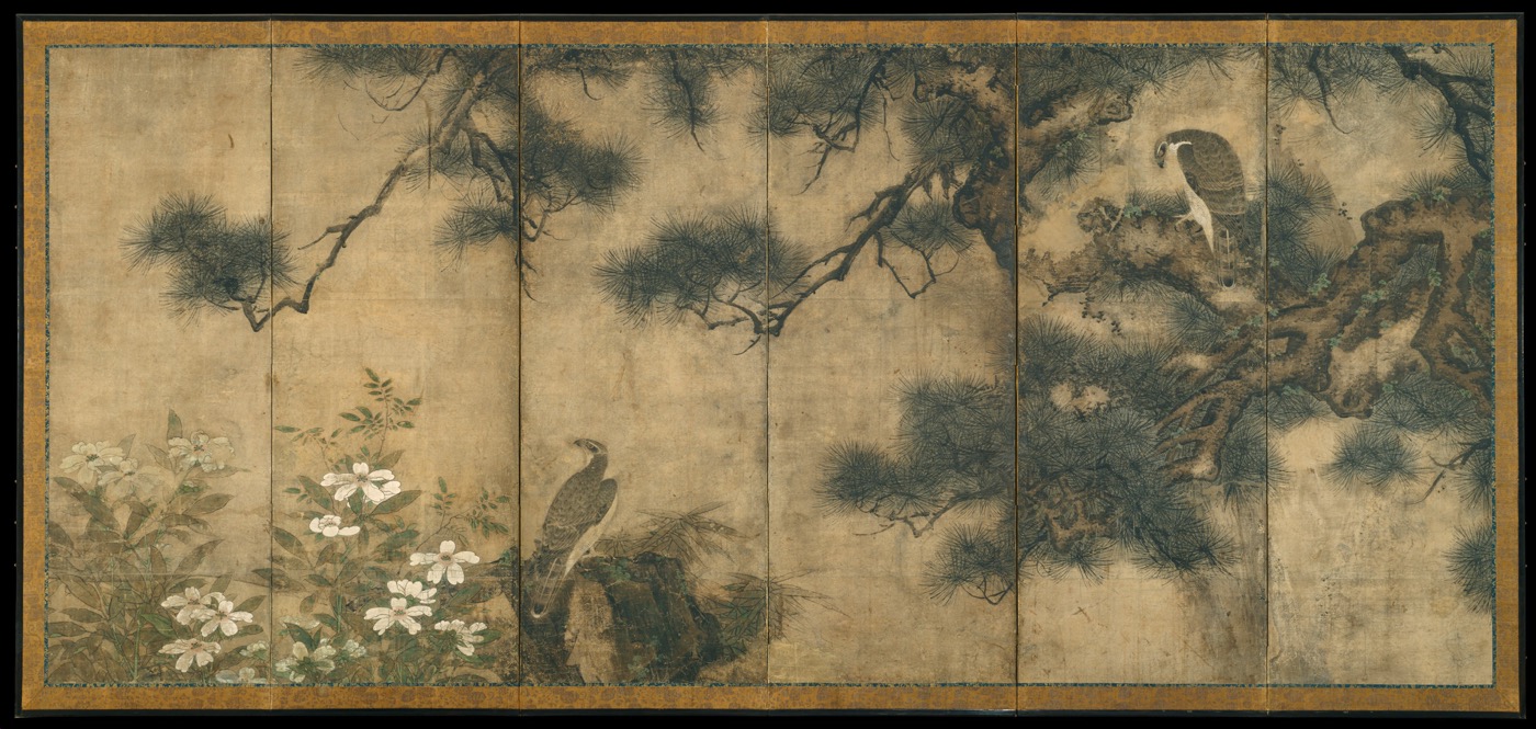 花鳥障壁画